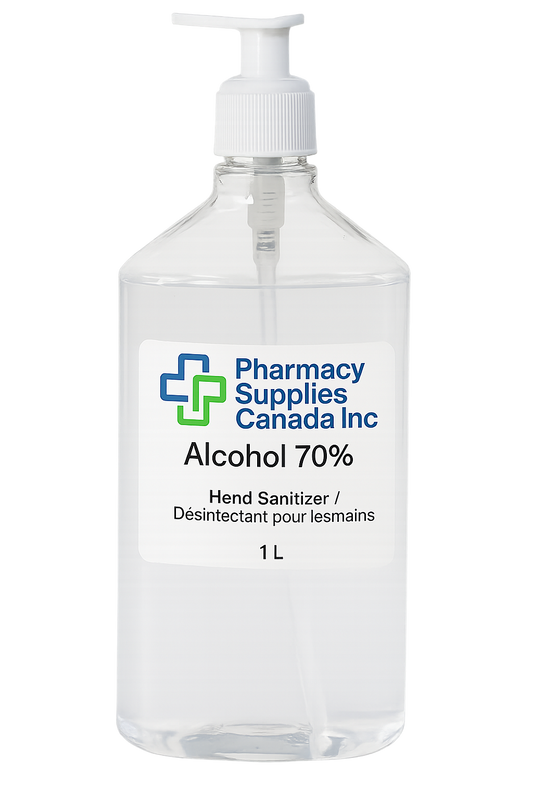 Premium Hand Sanitizer - 1 Litre Bottle - 70% Alcohol