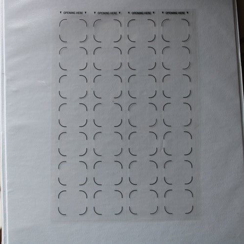 Correction labels for pharmacy blister packaging and medication labeling